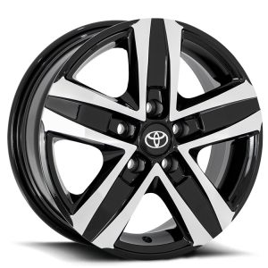 STONE5 – Gloss Black w/Machined face
