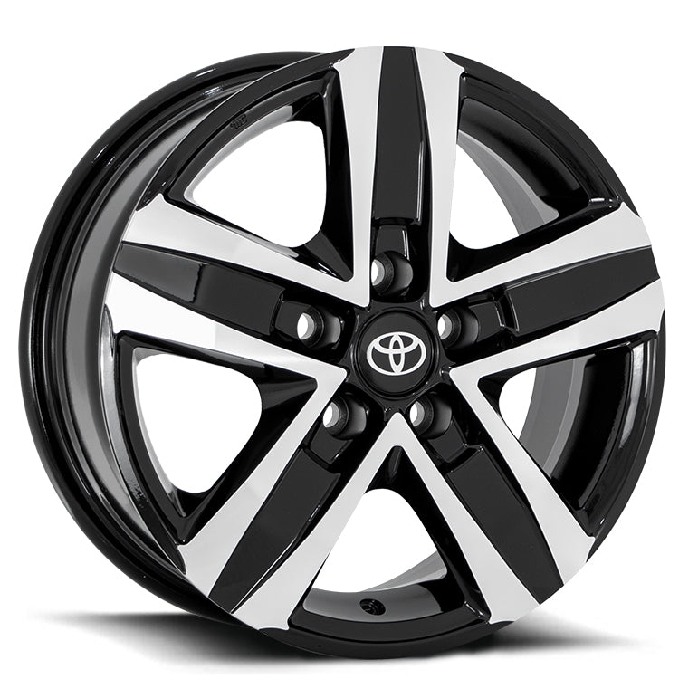 STONE5 – Gloss Black w/Machined face