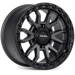 RAID – Matt Gunmetal w/Matt Black Rim Edge